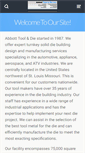 Mobile Screenshot of abbott-tool.com